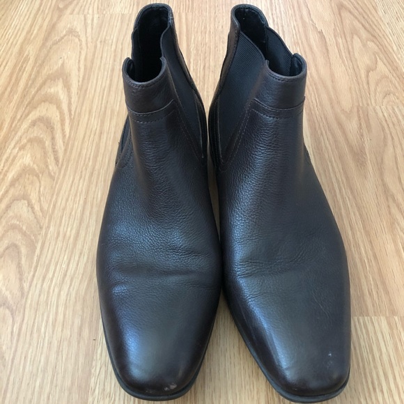 Calvin Klein Men’s Leather Boots - Picture 2 of 4